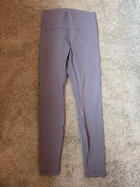 Lulu High-Waist Lavender Leggings 28”